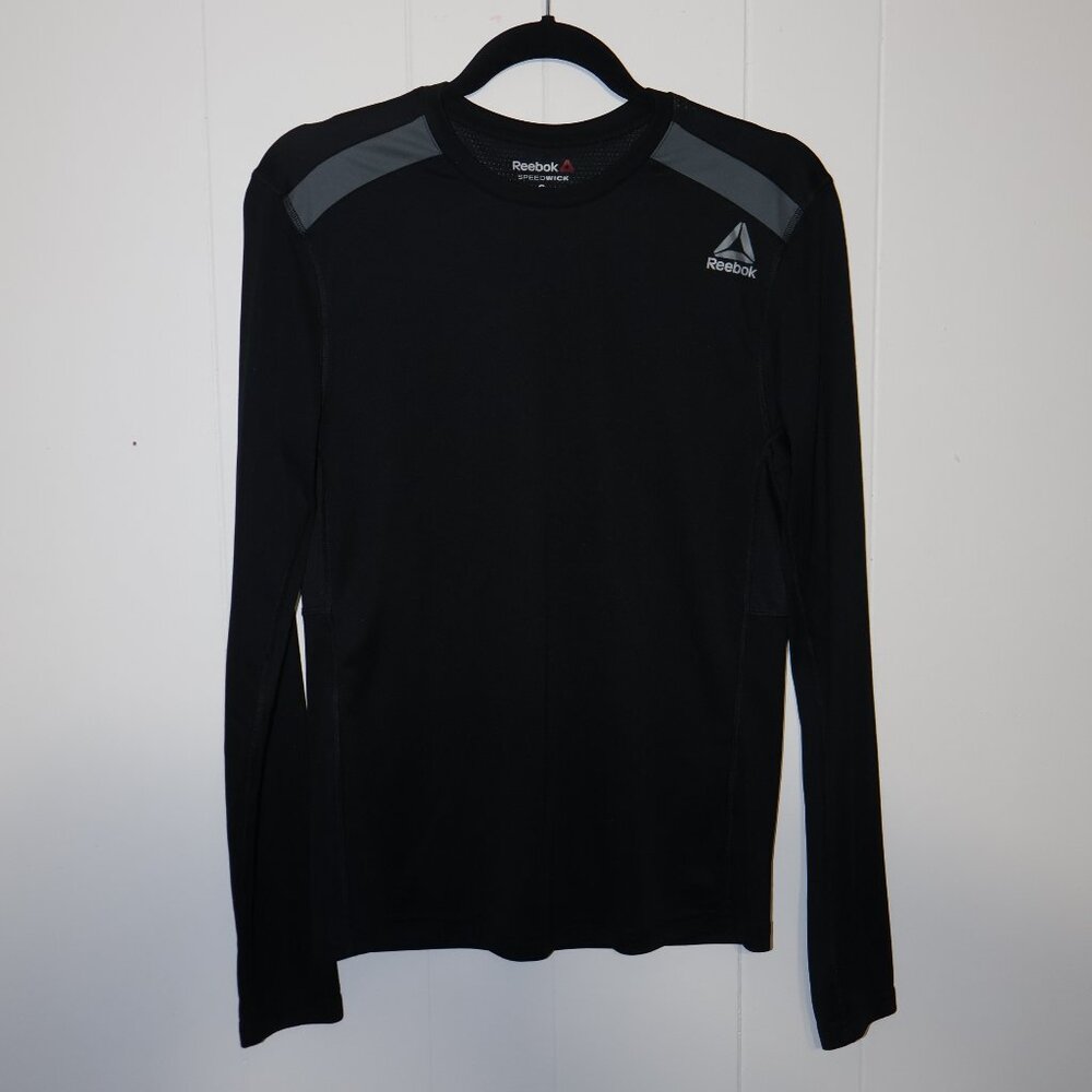 💙 2 for $20 💙 Reebok Speedwick Performance Long Sleeve Shirt – Black (Men’s S)